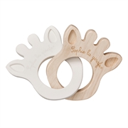 So Pure Rubber & Wood Silhouette Rings